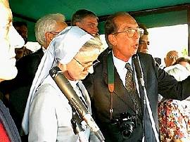 Cerim�nia: fala Aquilino Podest�