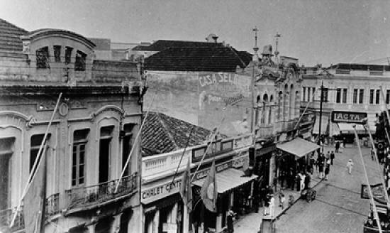 Novo Milênio: Santos - fotos antigas - Rua do Comércio até 1960