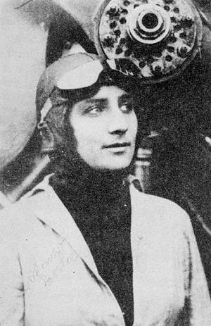 Thereza di Marzo, a primeira aviadora do Brasil (foto: 'Aviao em Revista')