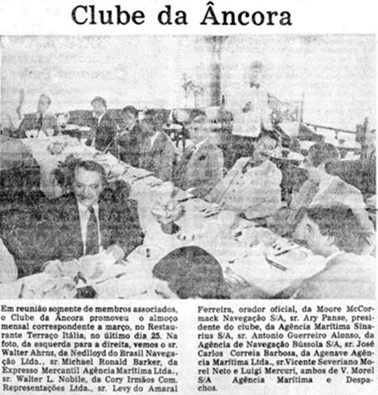 Novo Milênio: Histórias e Lendas de Santos: Os clubes da navegação - Clube  do Leme (2)