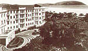 O Parque Balnerio Hotel, no corao do Gonzaga, na dcada de 30